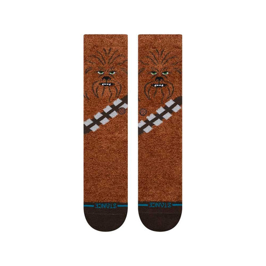 Stance Socks X Star Wars Chewie Crew Brown Large