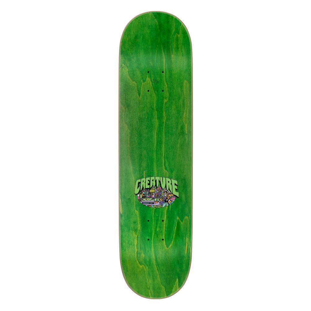 Creature Pro Skateboard Deck Baekkel Big Game Green 8.53"