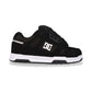 DC Shoe Co Stag Skate Shoes Black Black White