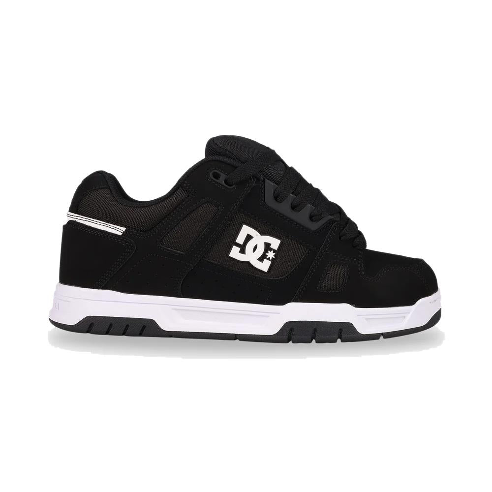 DC Shoe Co Stag Skate Shoes Black Black White