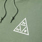 Huf Triple Triangle Pullover Hooded Sweatshirt Mint White