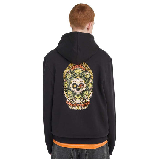 Element Timber Orbit Pullover Hooded Sweatshirt Off Black