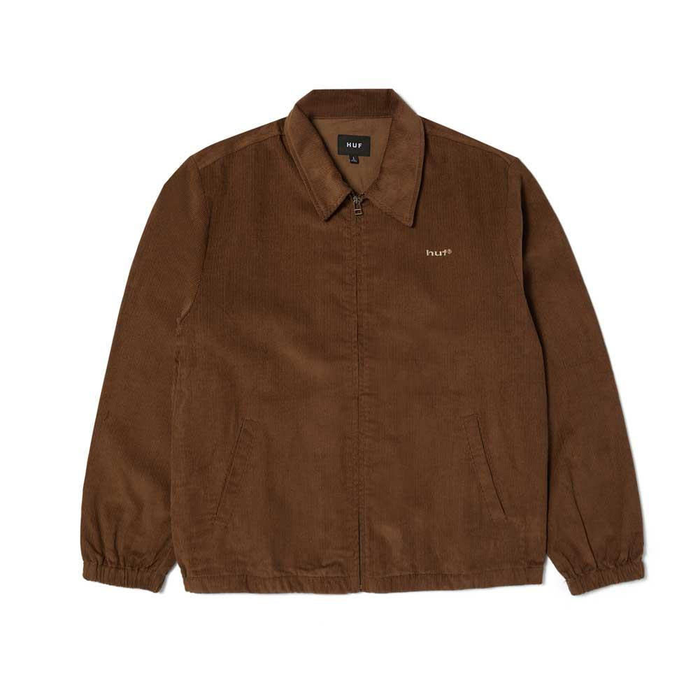 HUF 89 Corduroy Shop Jacket Chocolate