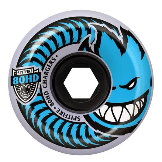 Spitfire Concal Full Skateboard Wheels 80HD Clear 56mm