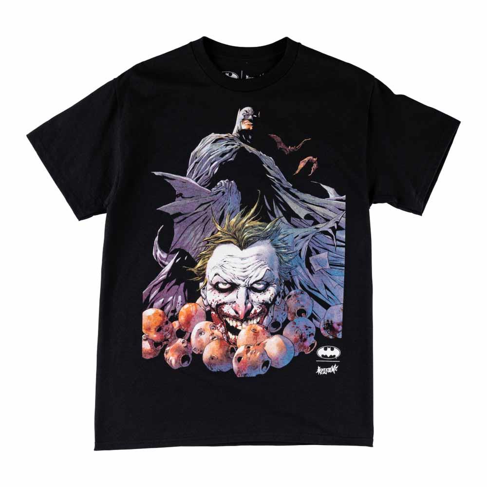 Welcome Skateboards X Batman Heads Up T-Shirt Black