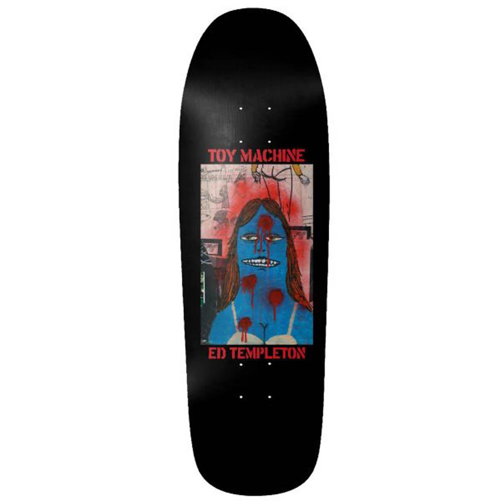 Toy Machine Templeton Graffiti Skateboard Deck 9.5"