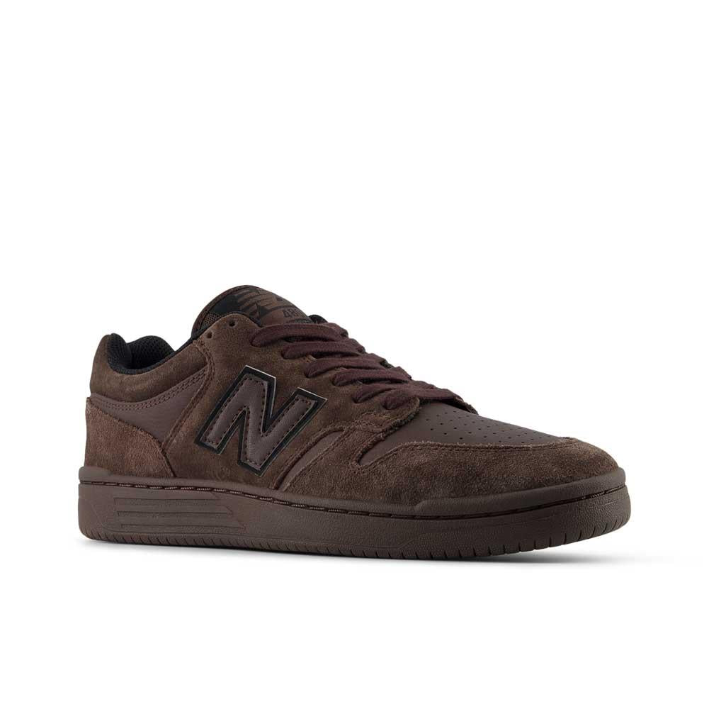 New Balance Numeric 480 Skate Shoes Chocolate Brown