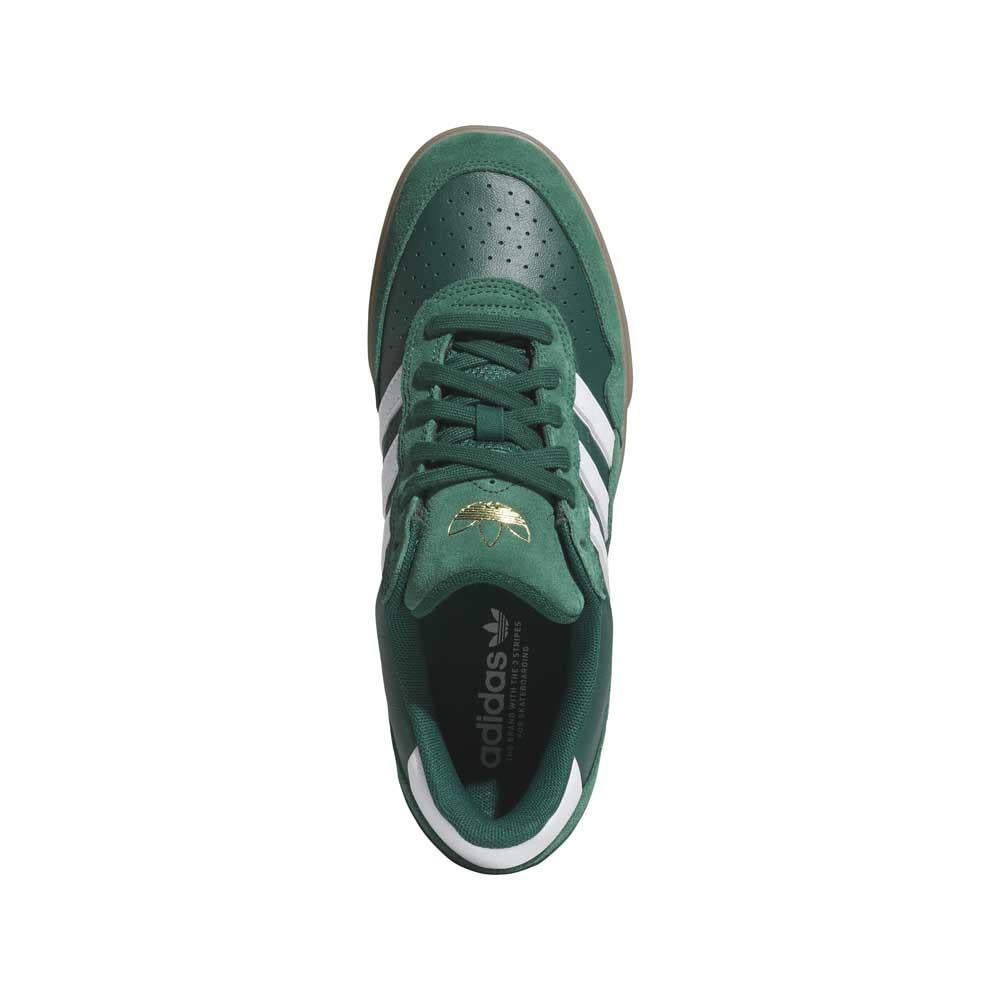 Adidas Skateboarding Tyshawn II Collegiate Green Feather White Gum 5 Skate Shoes
