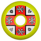 Powell-Peralta Cross Bones Yellow Skateboard Wheels 64mm 97A