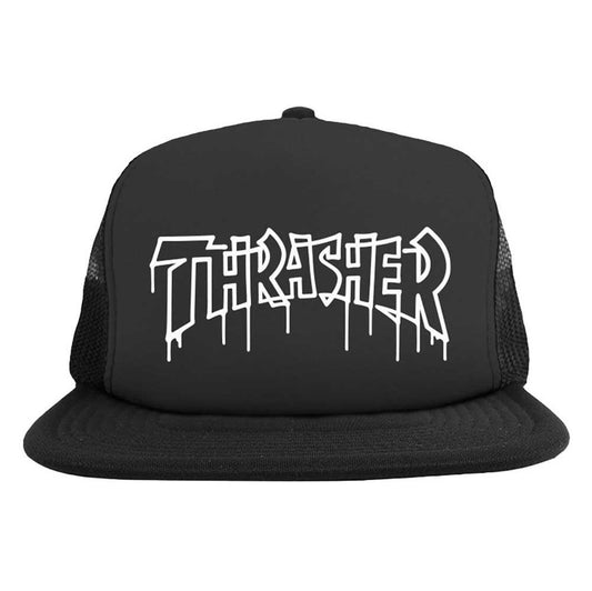 Thrasher One-Liner Hat Black One Size