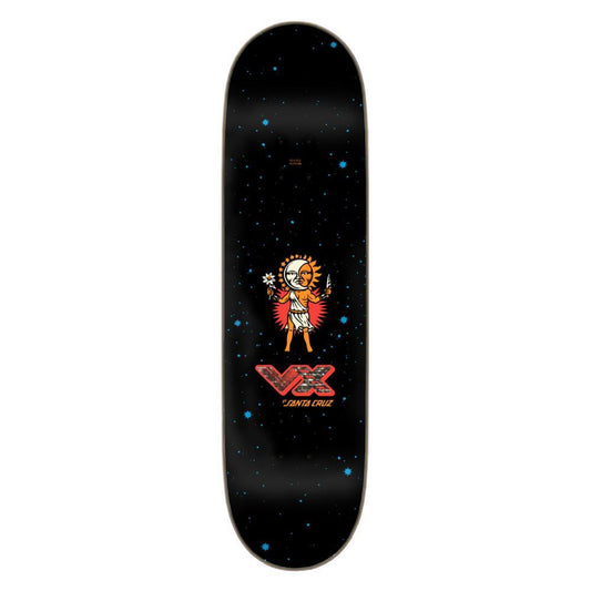 Santa Cruz Skateboard Deck VX Wooten Crest Skateboard Deck Multi 8.5"