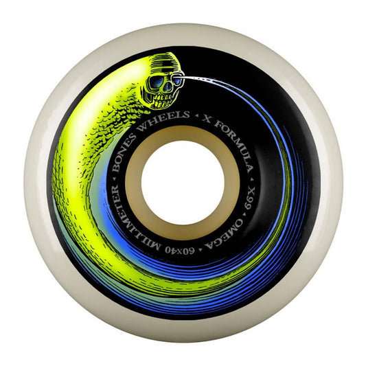 BONES X-Formula Omega Skateboard Wheels 60mm 99A