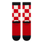 Stance Chaturanga Crew Socks Red Large Uk7-11
