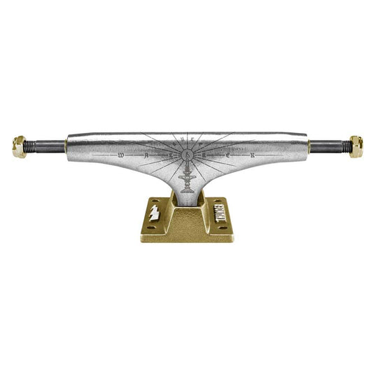 Thunder Walker Luminary Pro Editions Skateboard Trucks Silver Gold 148mm 8.25"