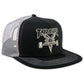 Thrasher Mesh Trucker Cap SK8 Goat Logo Embroidered Black/Grey