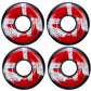 Chocolate Chunk Cruiser Skateboard Wheels Black 56mm 80D 56mm