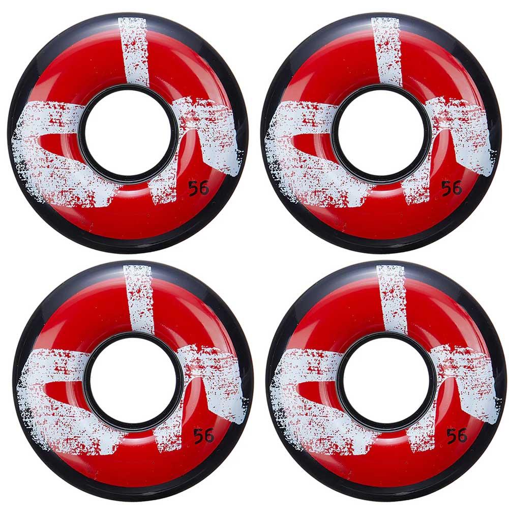 Chocolate Chunk Cruiser Skateboard Wheels Black 56mm 80D 56mm