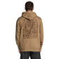 RVCA Palm Grove Hooded Sweatshirt Basic Fleece Coyote