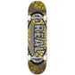 Real Foil Mosaic Series Factory Complete Skateboard Yellow 8"