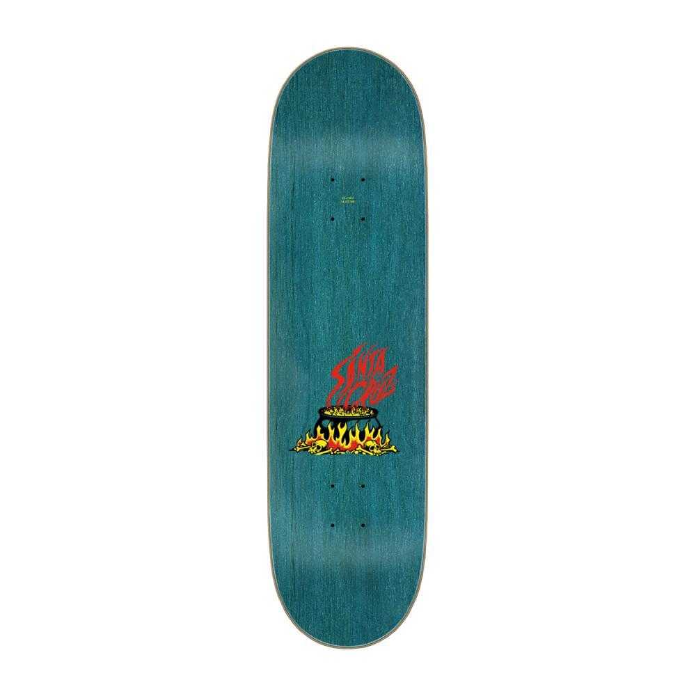 Santa Cruz Pro Skateboard Deck Salba Voodoo Frame Orange Blue 8.5"