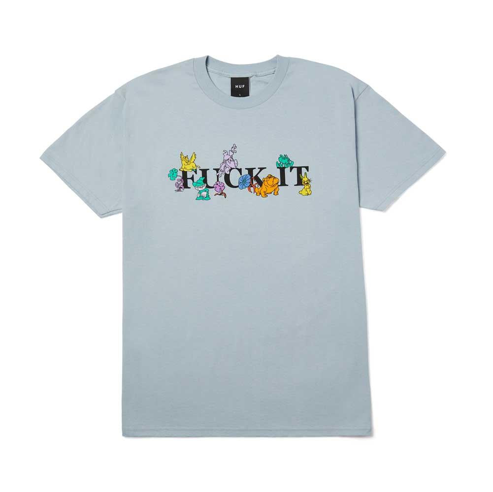 Huf Trip Short Sleeve T-Shirt Sky Blue