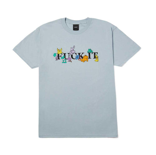 Huf Trip Short Sleeve T-Shirt Sky Blue