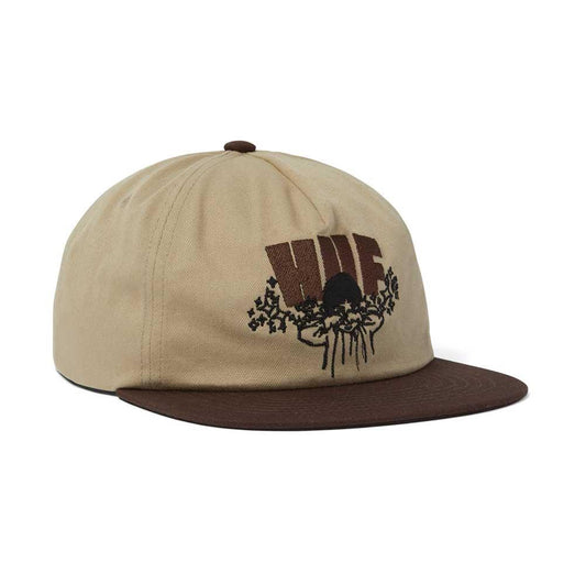 Huf Dazed Snapback Cap Clay One Size