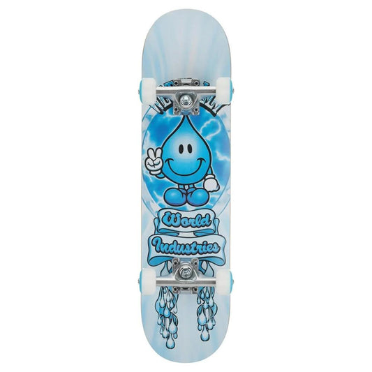World Industries Wet Willy Icon Soft Top Complete Skateboard Multi 7.25"