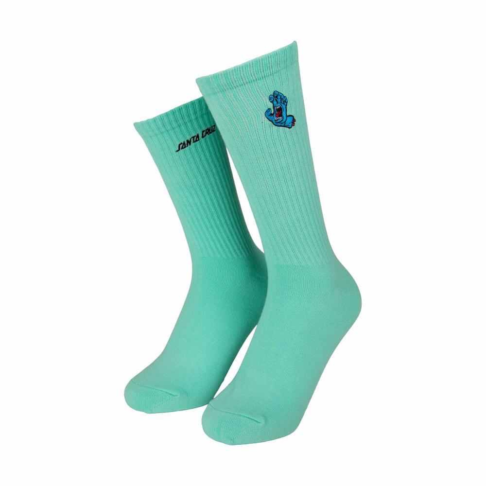 Santa Cruz Mini Hand Mint Socks UK 7-11