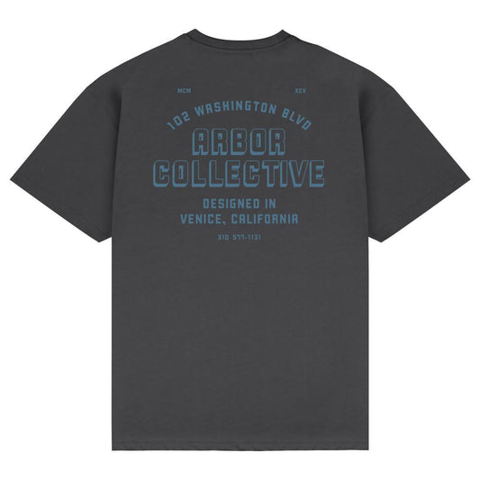 Arbor Skateboards Bodega T-Shirt Faded Black