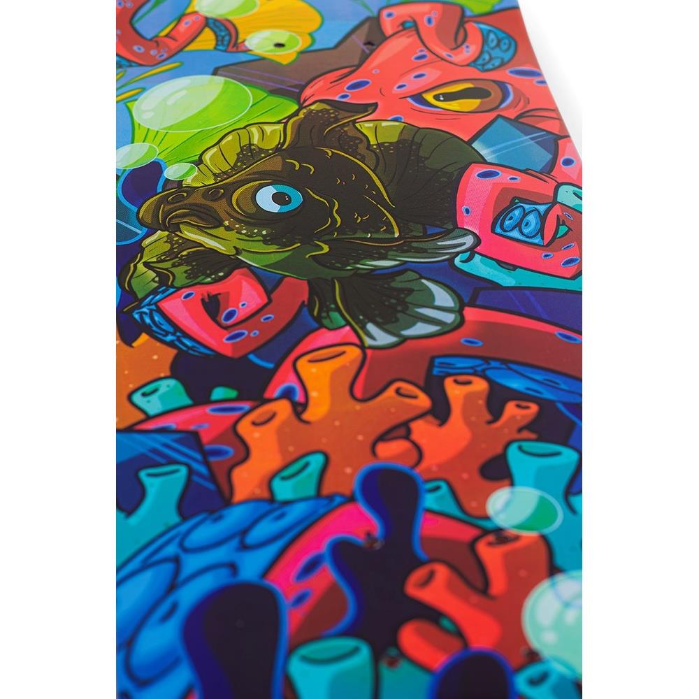 Enuff Designer Skateboard Deck Lost at Sea Goldfish 8.25"