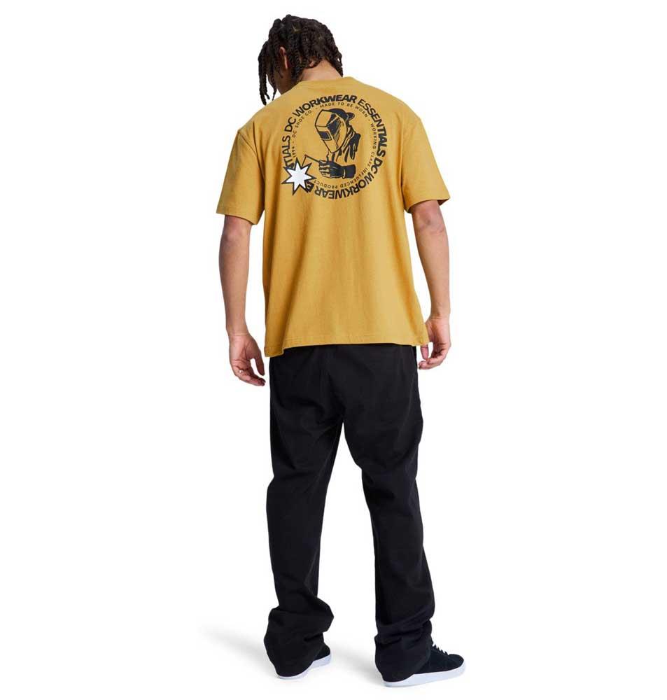 DC Tig Master Short Sleeve T-Shirt Golden Olive