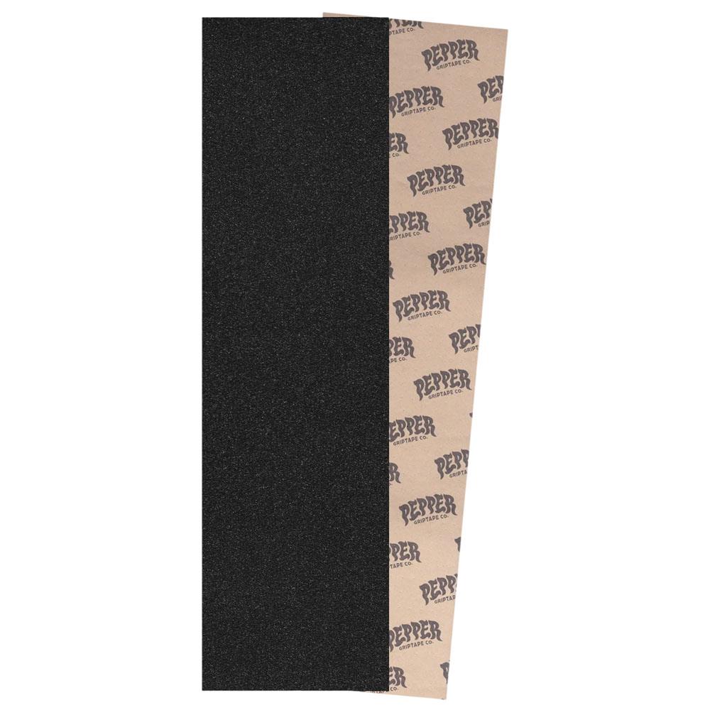 Pepper Midnight Black Skateboard Grip Tape Sheet 9"