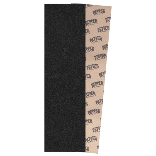 Pepper Midnight Black Skateboard Grip Tape Sheet 9"