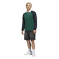 Adidas Skateboarding Tyshawn Rugby Shirt Collegiate Green Legend Ink