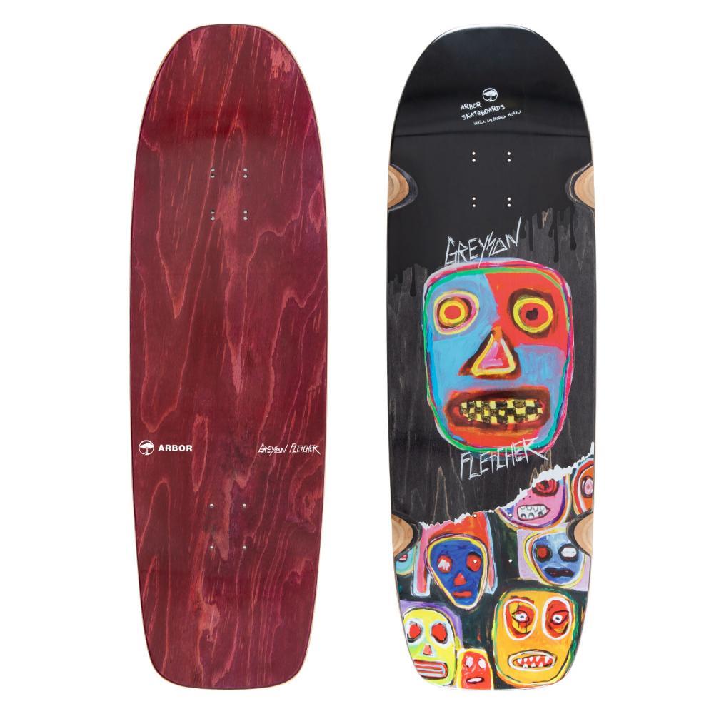 Arbor Greyson Portal Hopper Multi Skateboard Deck 9.75"
