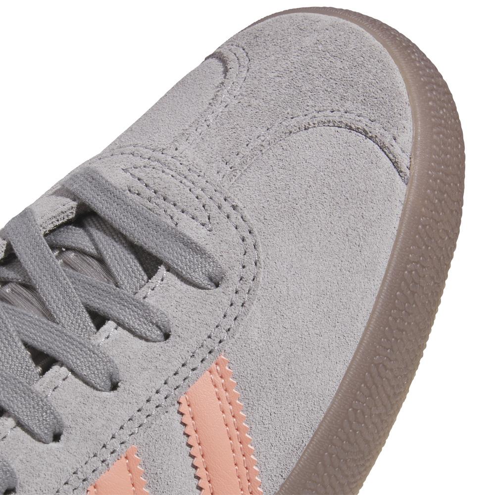 Adidas Skateboarding Gazelle Skate Shoes Grey Three Wonder Clay Gum