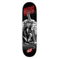 Santa Cruz Pro Skateboard Deck Delfino Skate Rat Black/White/Red 8.25"