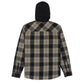 DC Shoe Co Ruckus Black Hooded Long Sleeve Shirt