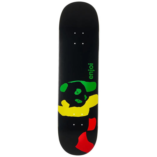 Enjoi Rasta Panda R7 Skateboard Deck 8.25'