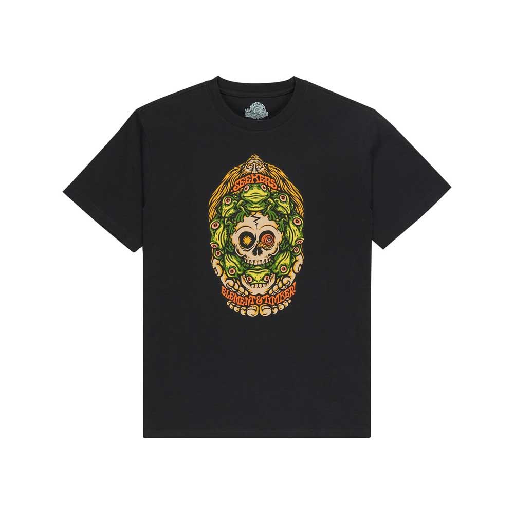 Element Timber Orbit Short Sleeve T-Shirt Off Black