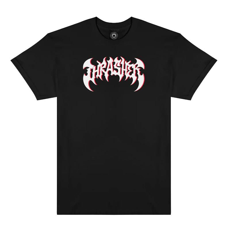 Thrasher Magazine T-Shirt Heavy Metal Black