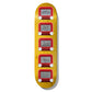 Baker Justin Figgy Figueroa Head On Collison Skateboard Deck 8.25"