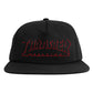 Thrasher Shadow Mag Logo Cap Black One Size