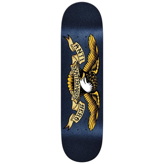 Anti Hero BBS Team Classic Eagle Easy Rider Skateboard Deck Navy 8.5"