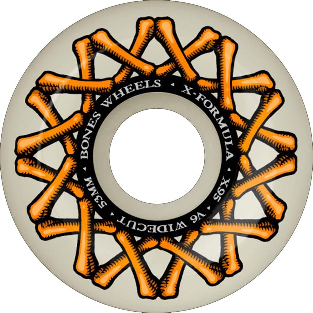 BONES™ X-Formula XF Widecut V6 Skateboard Wheels 95A 55mm