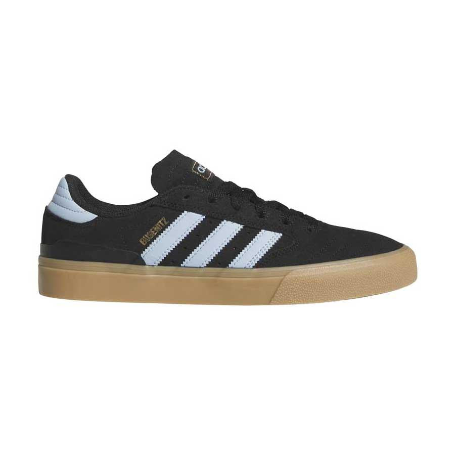 Adidas Skateboarding Busenitz Vulc II Skate Shoes Core Black Clear Sky Gum