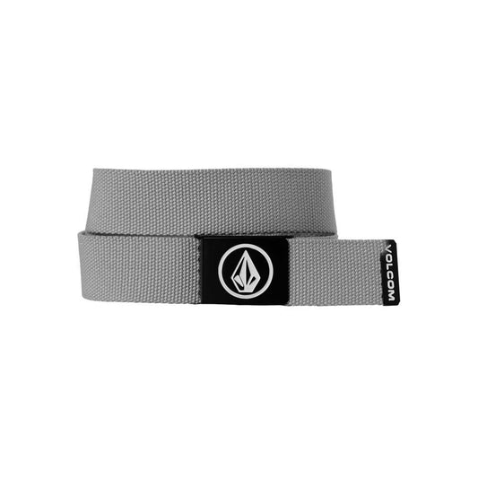 Volcom Circle Web Belt Heather Grey SS26