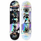 Enuff Skully Hologram Factory Complete Skateboard Black 7.75"