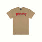 Thrasher Magazine Chains By Daniel Shepard T-Shirt Tan